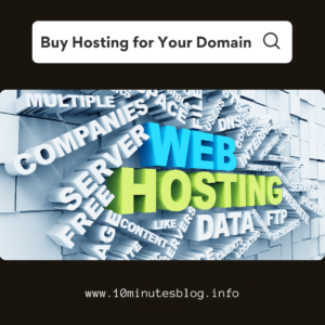 Buy Hosting for Your Domain